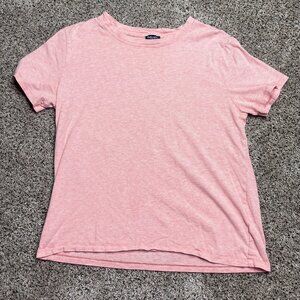 Splendid Pink & White Striped T-Shirt Size M